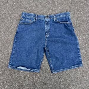 Wrangler Vintage Jorts Denim Shorts Size 36 Y2K Streetwear Baggy Fit OG Classic!